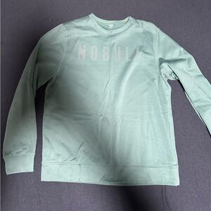 NOBULL Mint Green Crewneck Sweatshirt